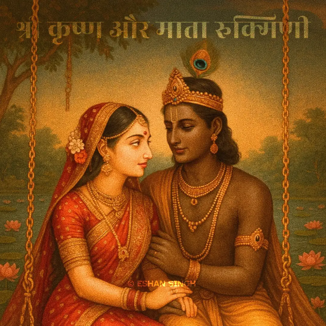 Mata Rukmini & Shri Krishna